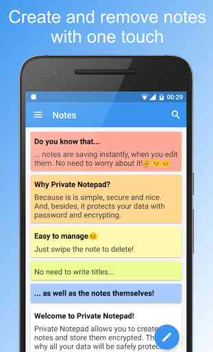 Private Notepad - notes 1
