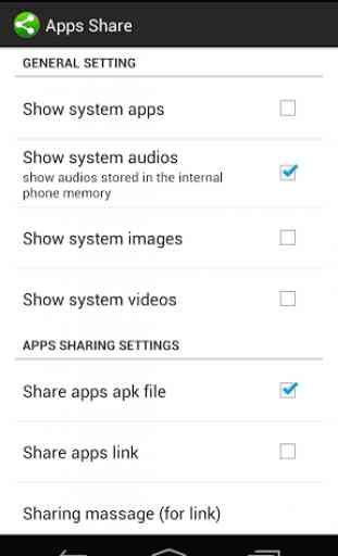 Share Apps and Files 4