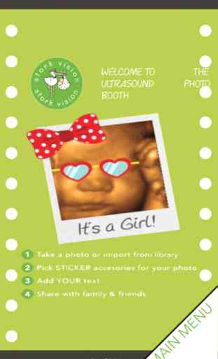 Stork Vision Ultrasound Photo Booth 1