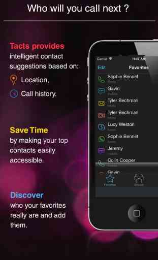 Tacts: Smart Contact Manager, Group Text & Email and Favorites 2