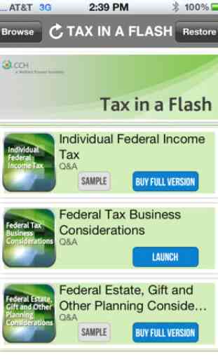 Tax in a Flash 1