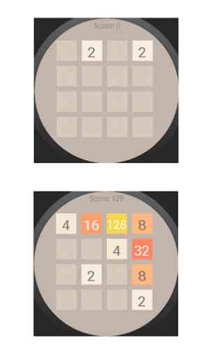 2048 Android Wear 4