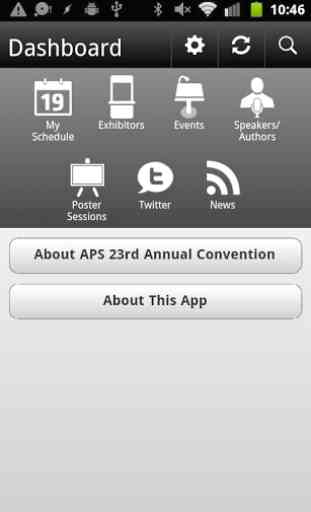 APS 23rd Annual Convention 2