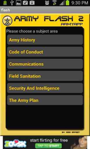 Army Flashcards 2 1