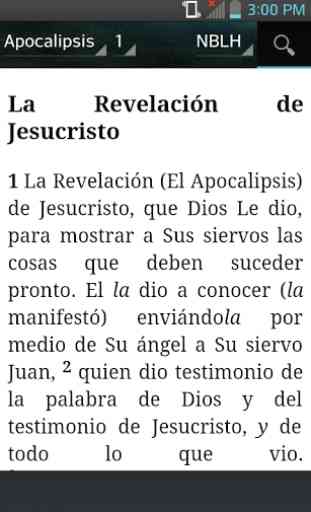 Bible NBLH (Spanish) 3