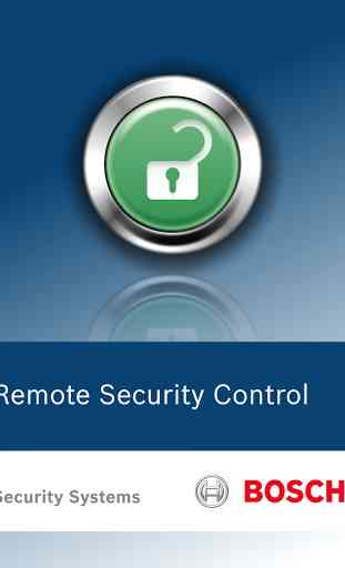 Bosch Remote Security Control 1
