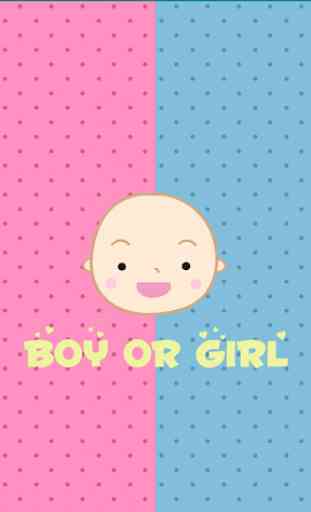 Boy or Girl - Gender Predictor 1
