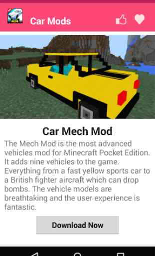 Car Mod FOR MCPE. 3