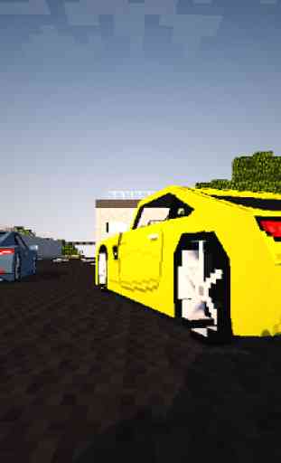 Car Mod for Minecraft PE 2
