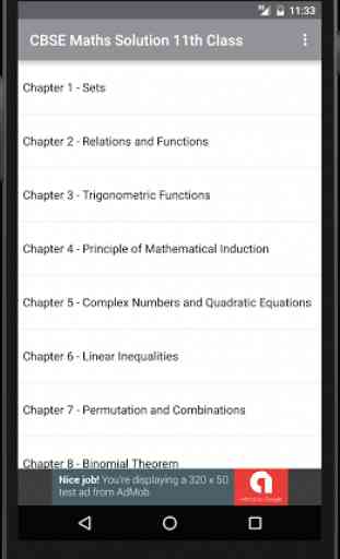 CBSE Maths Solution 11th Class 2