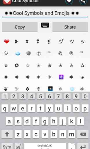 Cool Text Symbols & Emoji 3