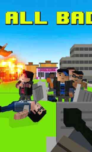 Cube War: City Battlefield 3D 1