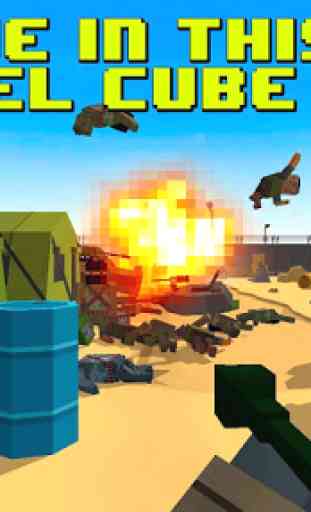 Cube War: City Battlefield 3D 4