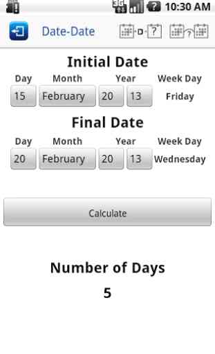Days Calculator 1