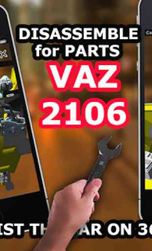 Disassemble for parts Vaz 2106 3