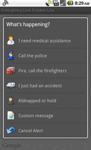 Emergency Live Tracker Lite 1