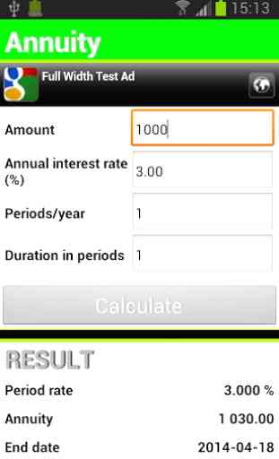 Finance Calculator Free 3