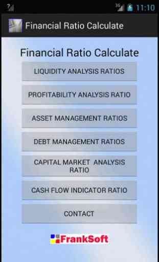 Financial Ratios Calculate 1