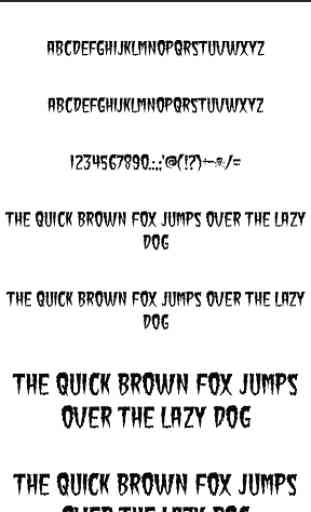 Fonts Cool for FlipFont® free 3