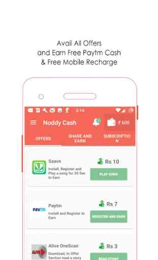 Free Paytm Cash & Recharge 1