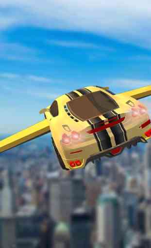 Futuristic Flying Car Drive 3D 2