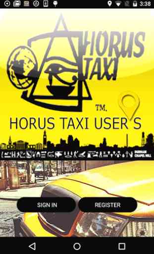 Horus Taxi LLC Riders Taxi App 1