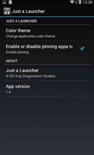 Just a Launcher 3