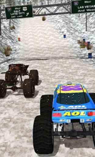 Monster Truck Snow Racing 17 2