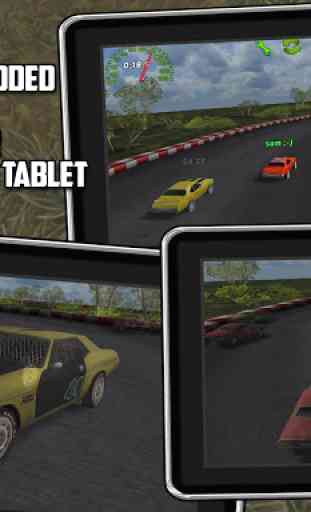 Muscle car: multiplayer racing 4