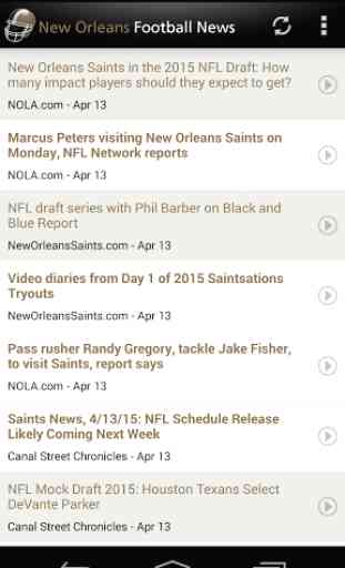 New Orleans Football News 1