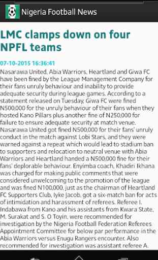 Nigeria Football News 2