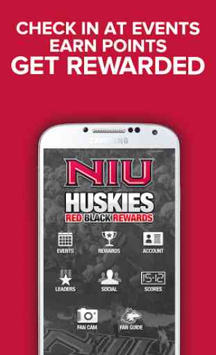 NIU HUSKIES RED-BLACK Rewards 1