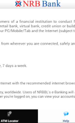 NRB Bank eBanking TAB 2