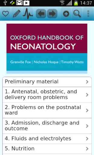 Oxford Handbook of Neonatology 1