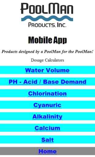 PoolMan Products App 1