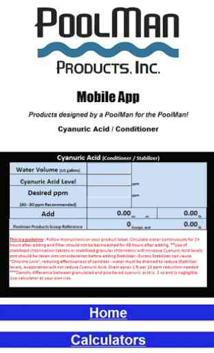 PoolMan Products App 3