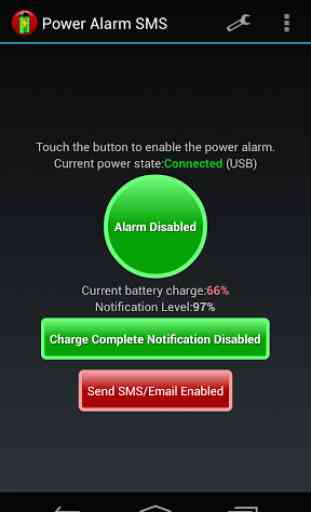 Power Alarm SMS 1