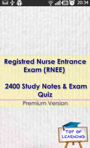 Registered Nurse Entrance Exam 1