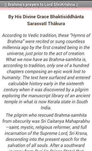 Shri Brahma Samhita PRO 2