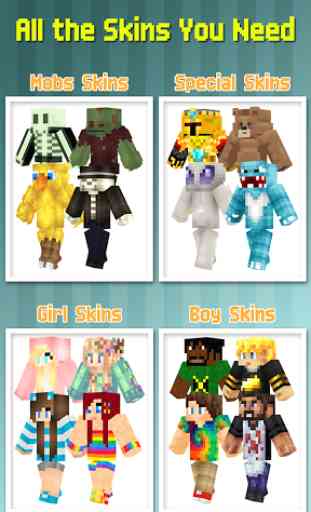 Skins for Minecraft Pocket Ed. 1
