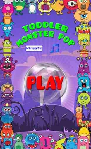 Toddler Monster Pop Halloween 1