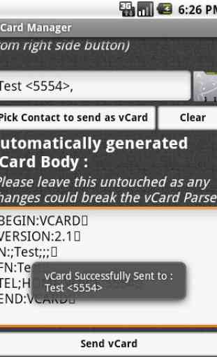 vCard Manager Lite 3