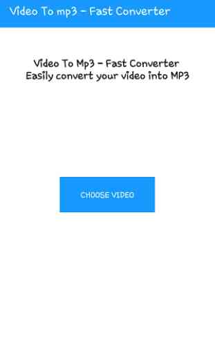 Video To Mp3 - VTM Converter 2