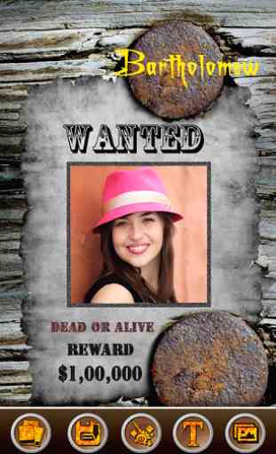 Wanted Photo Frames 2