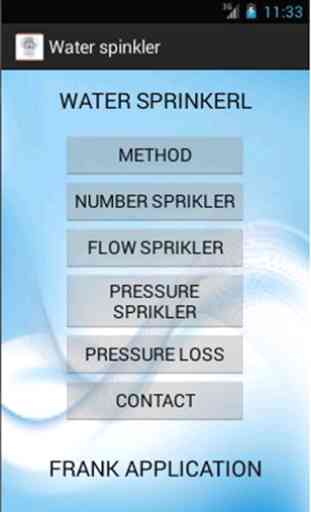 Water Sprinkler Calculation 2