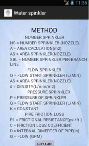 Water Sprinkler Calculation 3