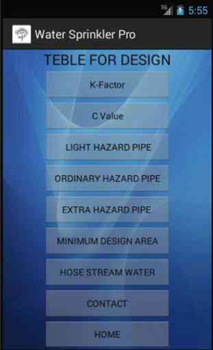 Water Sprinkler ProCalDesign 2