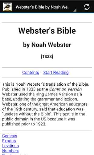 Webster's Bible (Noah Webster) 1