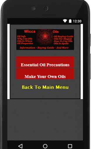 Wicca Oils 3