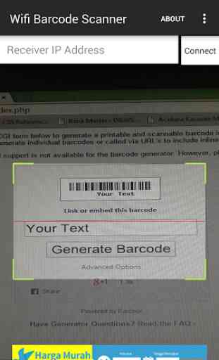 WiFi Barcode Scanner 1